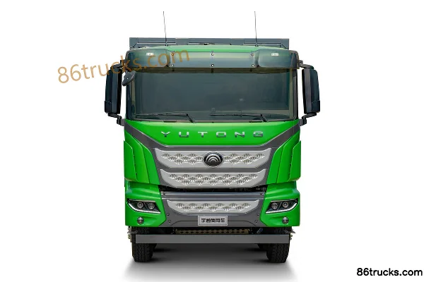 Yutong 31T 8X4(12 wheels) 5.6m battery-swap electric dump truck 282kWh Exterior (2) | 86Trucks