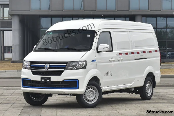 Jinbei New Energy New Haishi EV 2023 Chuangfu Type 4.5m Electric Panel Van 40.55kWh Exterior (3) | 86Trucks