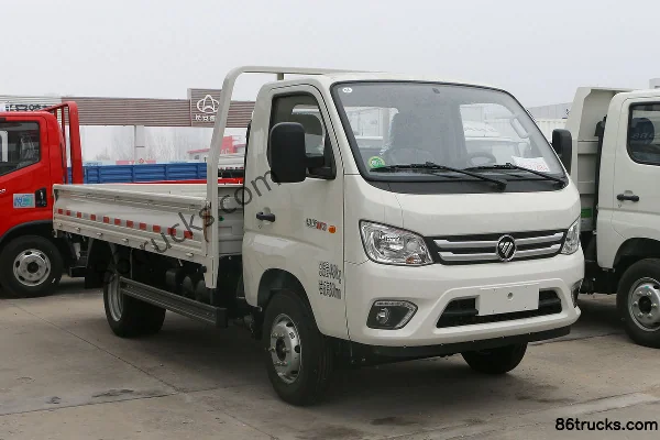 Foton Xiaoyun W3 95hp 4X2(6 wheels) 3.85m Single Row Stake Mini Truck (China VI) Exterior