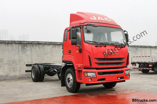 JAC Dewos Q9 220hp 4X2(6 wheels) 5.48m Cage Cargo Truck Exterior