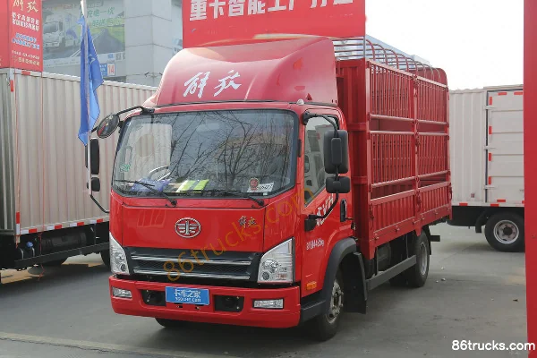 FAW Jiefang Hu VH 160 ch 4X2(6 roues) 4,16 m camion à ridelles à cabine simple (Yunnai) Extérieur (3) | 86Trucks