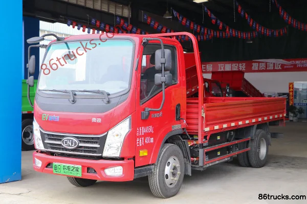 NanJun Ruijie D20GE 4,5T 4,1 m camion plateau simple cabine électrique pur 98,04 kWh 4X2(6 roues) Extérieur (3) | 86Trucks