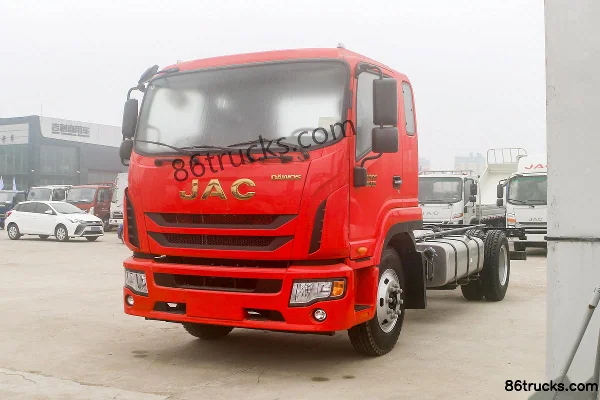 JAC Dewos Q9 195 ch 4X2(6 roues) 5,48 m camion porteur à grille (China VI) Extérieur (3) | 86Trucks