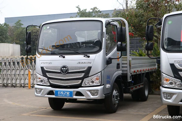 Foton Aumark S1 Lightweight Zhixiang Edition 122hp 4X2(6 wheels) 4.17m Single Row Flatbed Light Truck (China VI) Exterior (3) | 86Trucks