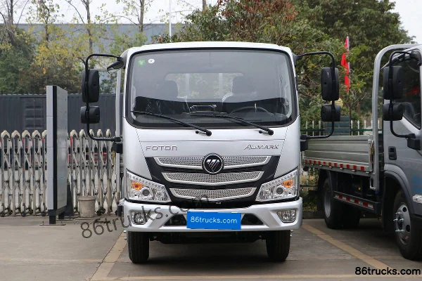 Foton Aumark S1 Lightweight Zhixiang Edition 122hp 4X2(6 wheels) 4.17m Single Row Flatbed Light Truck (China VI) Exterior (2) | 86Trucks