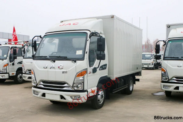 JAC Kangling J3 Deluxe 95hp 4X2(6 wheels) 3.33m Single-row Van Light Truck (China VI) Exterior (3) | 86Trucks