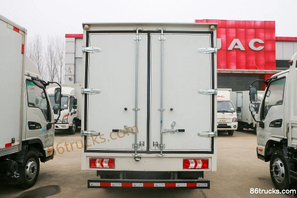 JAC Kangling J3 Deluxe 95hp 4X2(6 wheels) 3.33m Single-row Van Light Truck (China VI) Body (3) | 86Trucks