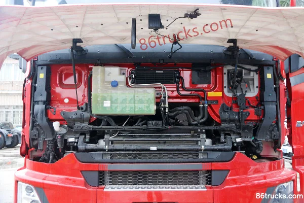 Dongfeng Commercial Vehicle Tianlong Flagship KX 465hp 8X4(12 wheels) 9.4m AMT Automatic Refrigerated Truck (China VI) Chassis (2) | 86Truck