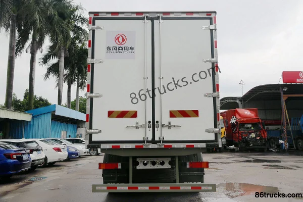 Dongfeng Commercial Vehicle Tianlong Flagship KX 465hp 8X4(12 wheels) 9.4m AMT Automatic Refrigerated Truck (China VI) Body (1) | 86Trucks