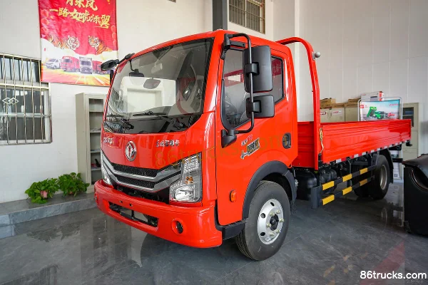 Dongfeng Kaipute K6-N Zhiyue Edition 120 hp 4X2(6 wheels) 4.17m single-row flatbed light truck (Beijing VI) Exterior (3) | 86Trucks