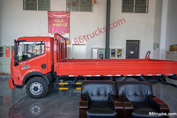 Dongfeng Kaipute K6-N Zhiyue Edition 120 hp 4X2(6 wheels) 4.17m single-row flatbed light truck (Beijing VI) Body (1) | 86Trucks