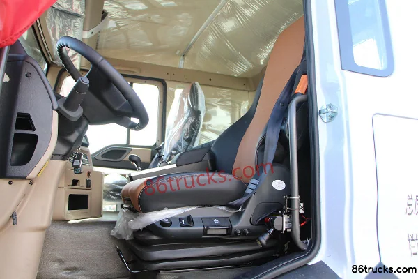 Sinotruk HOWO HOWO TX poids lourd 8X4(12 roues) 6,2 m camion benne électrique pur à batterie interchangeable Cabine (3) | 86Trucks
