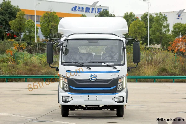 Dongfeng HV3E 4.5T 4.2m Single Row Pure Electric Panel Light Truck 81.14kWh 4X2(6 wheels) Exterior (2) | 86Trucks