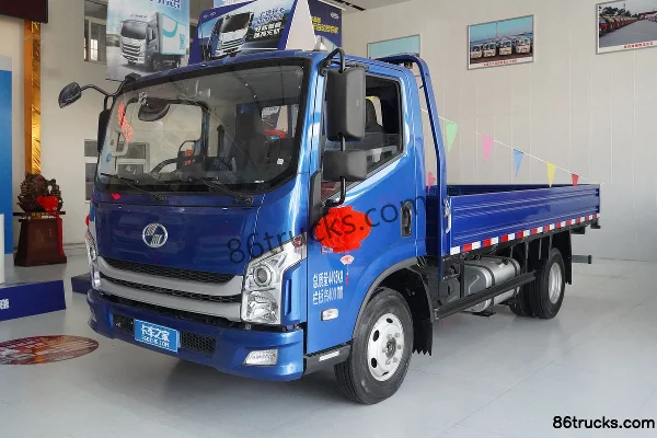 Yuejin Chaoyue C500 170 ch 4X2(6 roues) camion léger à plateau cabine simple 4,2 m (China VI) Extérieur (3) | 86Trucks