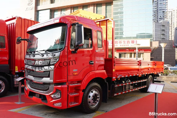 JAC Gallop A5X 220 ch 4X2(6 roues) Porte-bouteilles de gaz 6,65 m (marque Cool Boss) Extérieur (3) | 86Trucks