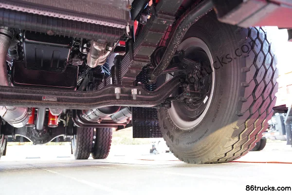 JAC Feiyue J3 200 hp 4X2(6 wheels) 4.1m dump truck Chassis (3) | 86Trucks