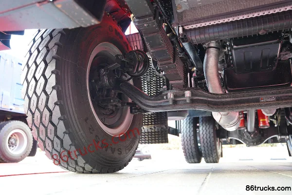 JAC Feiyue J3 200 hp 4X2(6 wheels) 4.1m dump truck Chassis (2) | 86Trucks