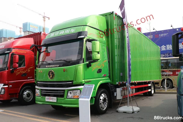 SHACMAN Commercial Vehicle Xuande Wing 6 Standard Load Edition 240hp 4X2(6 wheels) 6.75m Van Cargo Truck (China VI) Exterior (3) | 86Trucks
