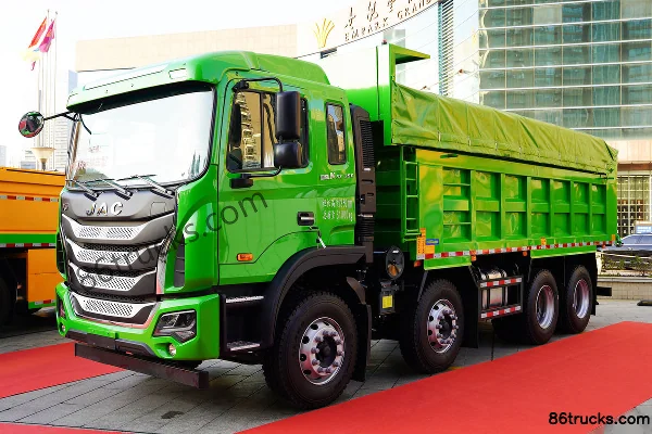 JAC Gallop K5X Heavy Truck 350 hp 8X4(12 wheels) 6m Dump Truck (China VI) Exterior (3) | 86Trucks