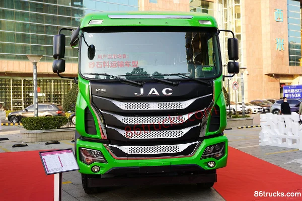JAC Gallop K5X Heavy Truck 350 hp 8X4(12 wheels) 6m Dump Truck (China VI) Exterior (2) | 86Trucks