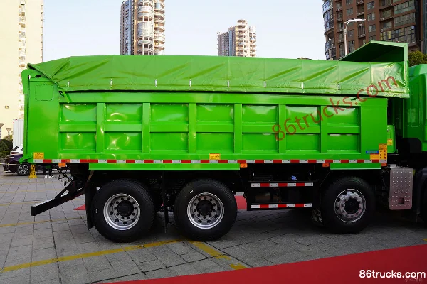 JAC Gallop K5X Heavy Truck 350 hp 8X4(12 wheels) 6m Dump Truck (China VI) Body (1) | 86Trucks