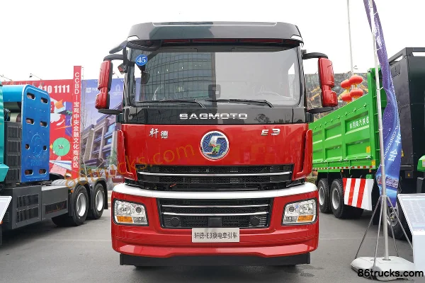 SHACMAN Commercial Vehicle Xuande E3 Intercity Edition 6X4(10 wheels) Battery Swap Pure Electric Tractor Truck 281.92kWh Exterior (2) | 86Tr