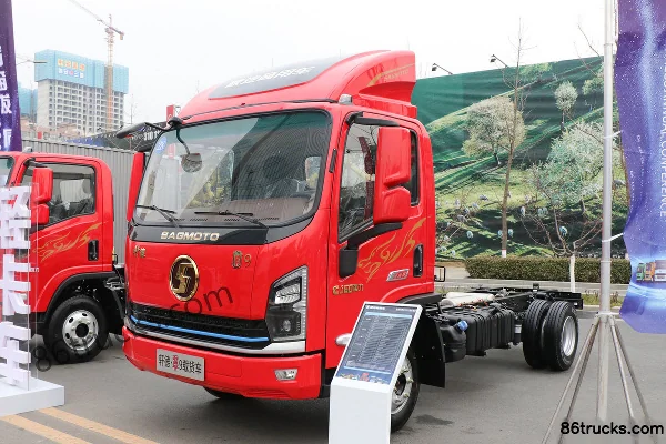 SHACMAN Commercial Vehicle Xuande Yi9 Standard Load Edition 148hp 4X2(6 wheels) 4.15m Single Row Cage Cargo Light Truck Exterior (3) | 86Tru
