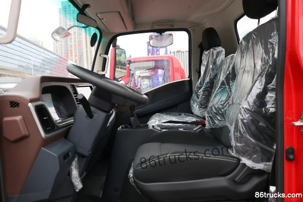 SHACMAN Commercial Vehicle Xuande Yi9 Standard Load Edition 148hp 4X2(6 wheels) 4.15m Single Row Cage Cargo Light Truck Cab (3) | 86Trucks