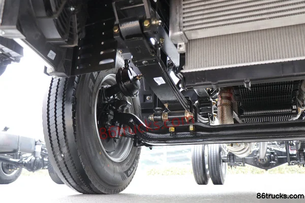 SHACMAN Commercial Vehicle Xuande Yi9 Standard Load Edition 148hp 4X2(6 wheels) 4.15m Single Row Cage Cargo Light Truck Chassis (2) | 86Truc