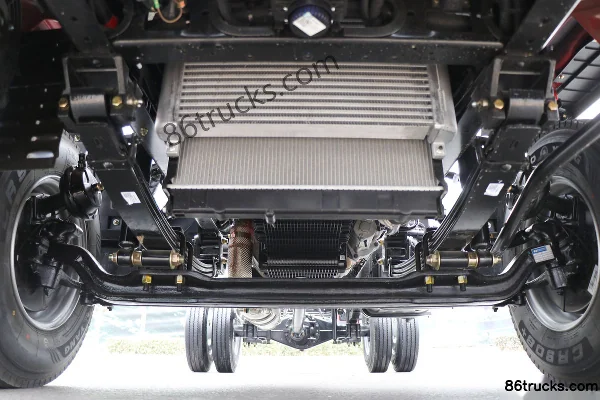 SHACMAN Commercial Vehicle Xuande Yi9 Standard Load Edition 148hp 4X2(6 wheels) 4.15m Single Row Cage Cargo Light Truck Chassis (1) | 86Truc