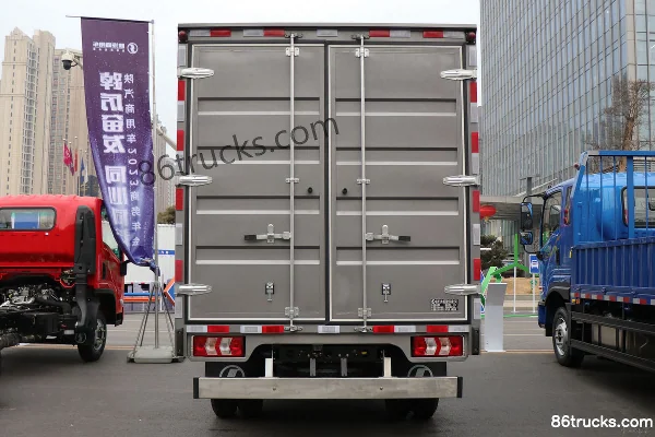 SHACMAN Commercial Vehicle Xiande Yi 9 version standard 148 ch 4X2(6 roues) camion léger fourgon de 4,15 m à cabine simple Carrosserie (2)