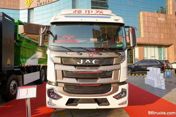 JAC Gallop A5X 240hp 4X2(6 wheels) hybrid cargo truck Exterior (2) | 86Trucks