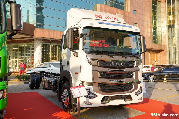 JAC Gallop A5X 240hp 4X2(6 wheels) hybrid cargo truck Exterior