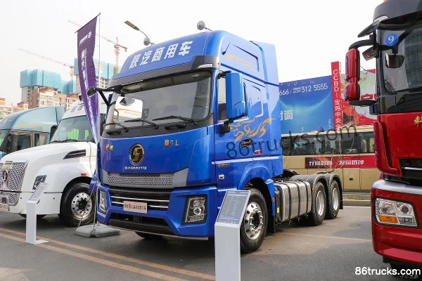 SHACMAN Commercial Vehicle Xuande Yi3L Intercity Edition 490hp 6X4(10 wheels) tractor truck (China VI) Exterior (3) | 86Trucks