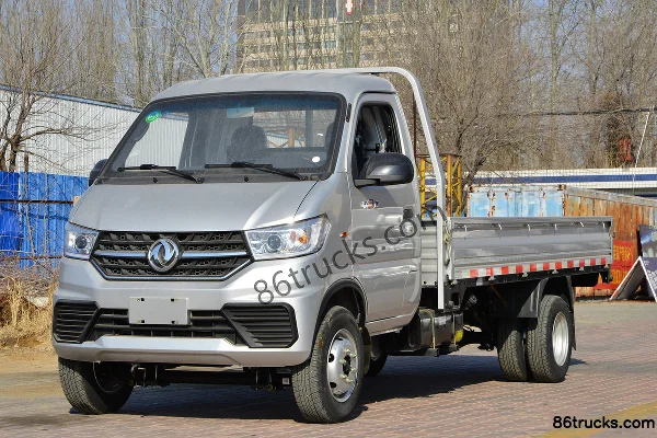Dongfeng T3 (anciennement Xiaobawang W) 1,5 L 110 ch 4X2(6 roues) essence camion plateau monoplace 3,3 m Extérieur (3) | 86Trucks