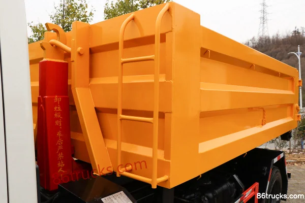 Foton King Kong S1 150 hp 4X2(6 wheels) Hook Lift Garbage Truck Body (3) | 86Trucks