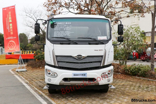 Foton Forland ES7 200hp 4X2(6 wheels) Water Sprinkler Truck (Zong'ang Brand) Exterior (2) | 86Trucks