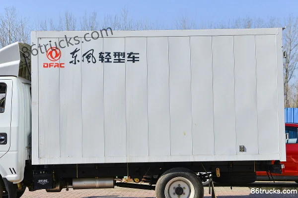 Dongfeng T5 1.5L 110hp 4X2(6 wheels) gasoline 3.1m single-row box mini truck (Mengwo 5-speed) Body (2) | 86Trucks