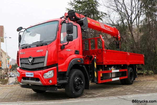 Foton Dajin'gang ES7 220 ch 4X2(6 roues) Camion grue (China VI) (marque Banjun Changxing) Extérieur (3) | 86Trucks