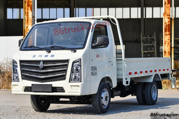 BAIC Ruixiang Boteng M3 Standard 123hp 4X2(6 wheels) 3.31m Single Row Flatbed Mini Truck Exterior (3) | 86Trucks