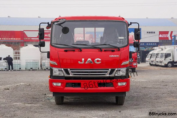 JAC Dewos V8 Big Taurus Mini 170hp 4X2(6 wheels) 5.48m semi-panel cargo truck (China VI) Exterior (2) | 86Trucks