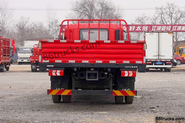 JAC Dewos V8 Big Taurus Mini 170hp 4X2(6 wheels) 5.48m semi-panel cargo truck (China VI) Body (1) | 86Trucks