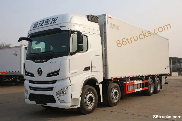 SHACMAN Delong X6000 Classic Edition 560hp 8X4(12 wheels) 9.4m AMT Automatic Refrigerated Truck (China VI) Exterior (3) | 86Trucks