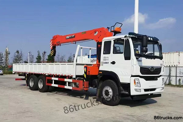 Sinotruk Sinotruk H5 near-heavy truck truck-mounted crane