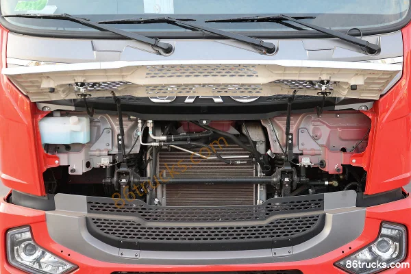 JAC Gallop A5L Heavy Truck 220hp 4X2(6 wheels) 9.61m Van Cargo Truck Chassis (1) | 86Trucks