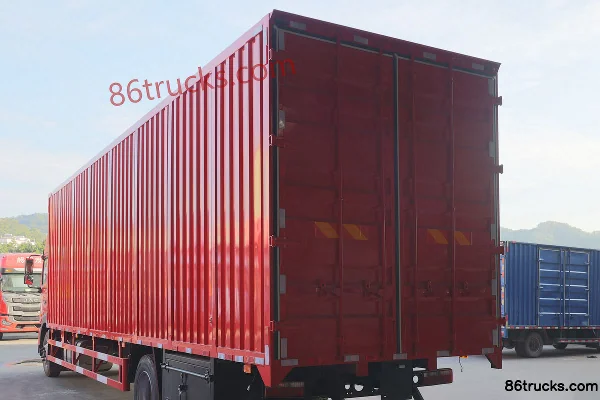JAC Gallop A5L Heavy Truck 220hp 4X2(6 wheels) 9.61m Van Cargo Truck Body (2) | 86Trucks