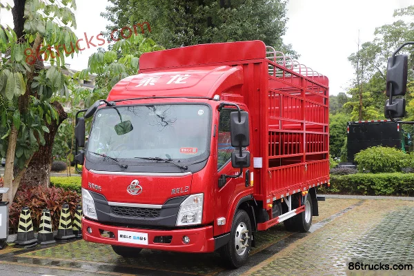 Dongfeng Liuqi Chenglong L2 160 hp 4X2(6 wheels) 4.2 m Single Row Semi-Open Cargo Truck (Light Truck, Fast Gear 8-Speed) Exterior (3) | 86Tr