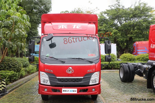 Dongfeng Liuqi Chenglong L2 160 hp 4X2(6 wheels) 4.2 m Single Row Semi-Open Cargo Truck (Light Truck, Fast Gear 8-Speed) Exterior (2) | 86Tr