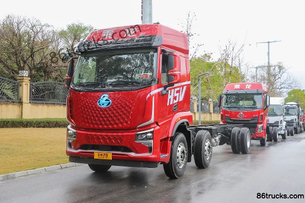 Dongfeng Liuqi Chenglong H5V 290 hp 6X2(8 wheels) 7.8 m Stake Truck (China VI) Exterior (3) | 86Trucks