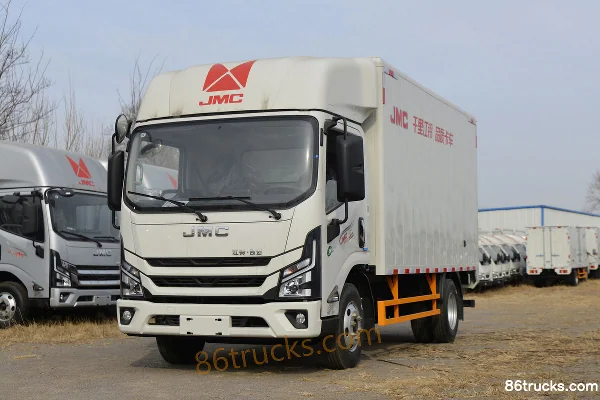 JMC Kaiyun+ Medium Body 129 hp 4X2(6 wheels) 4.2m Single Row Van Light Truck (China VI) Exterior (3) | 86Trucks